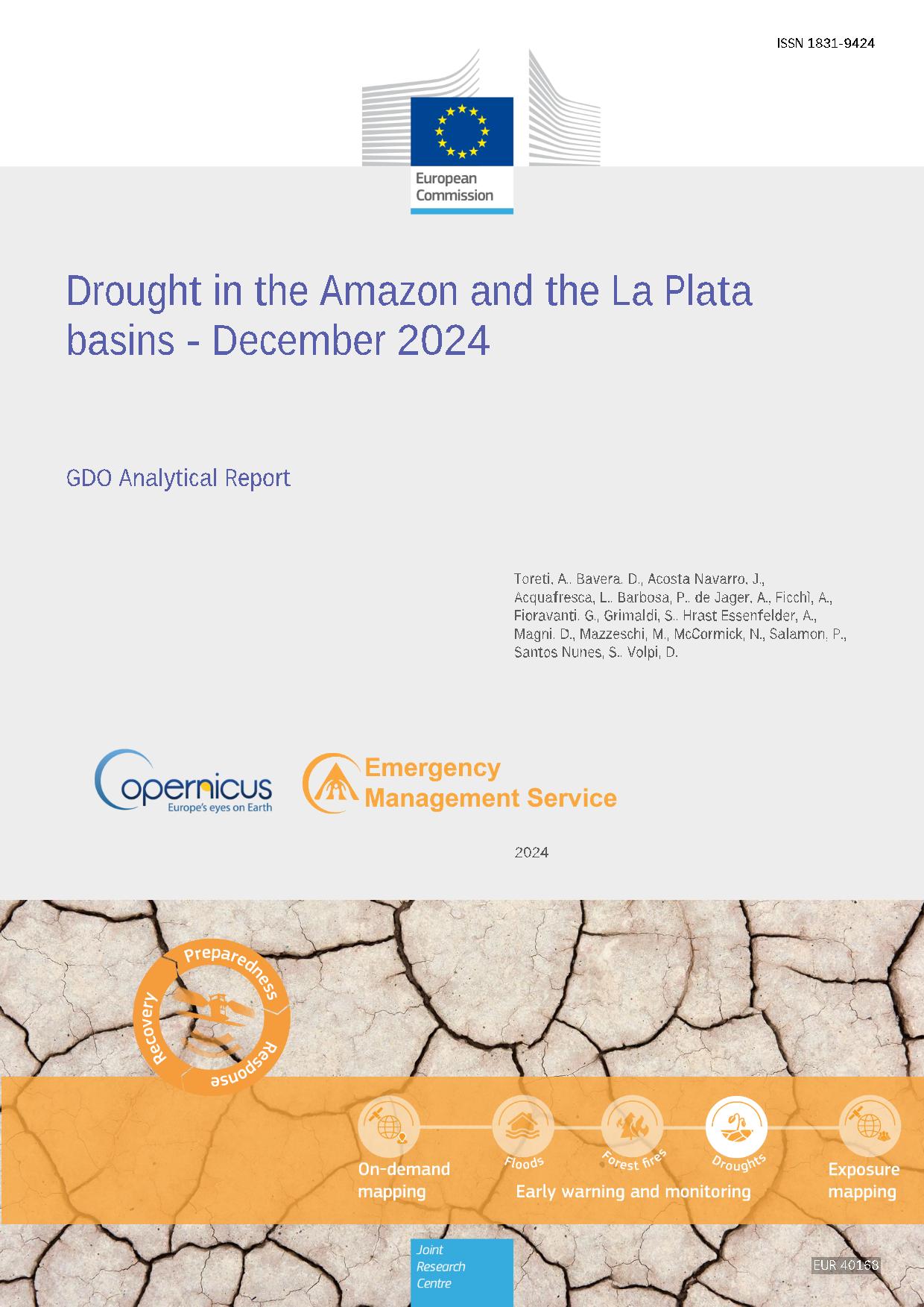 Drought in Amazon and La Plata Basins